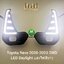 ไฟตัดหมอกรีโว่ โคม LED ฝาครอบ LED Daylight DRL Toyota Revo 2020 2021 2022 2023 2WD มีไฟเลี้ยวในตัว รับประกัน 3 เดือน