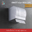 CASSA กล่องใส่กระดาษทิชชู อลูมีเนียม ในห้องน้ำ รุ่นC1M077-ALM-8036-260g