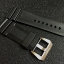 สายนาฬิกา Panerai แบบสายยางซิลิโคน สีดำ Size 26 mm.