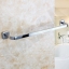 CASSA ราวแขวนผ้า สแตนเลส304 ราวเดี่ยว ในห้องน้ำ แบบติดผนัง ท่อใหญ่ แบบเหลี่ยม ขนาด60cm. รุ่น C19-SUS304-160