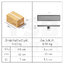 รางระบายน้ำ สแตนเลส 304 กันกลิ่น กันแมลง รางระบายน้ำ 2in1 ปูกระเบื้องบนฝาท่อได้ ขนาด 30 cm รุ่น CL0009 - CL0016