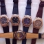 สายนาฬิกา Patek Philippe รุ่น Nautilus แบบสายหนังสีดำ